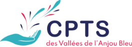 Logo CPTS des Vallées de l'Anjou Bleu